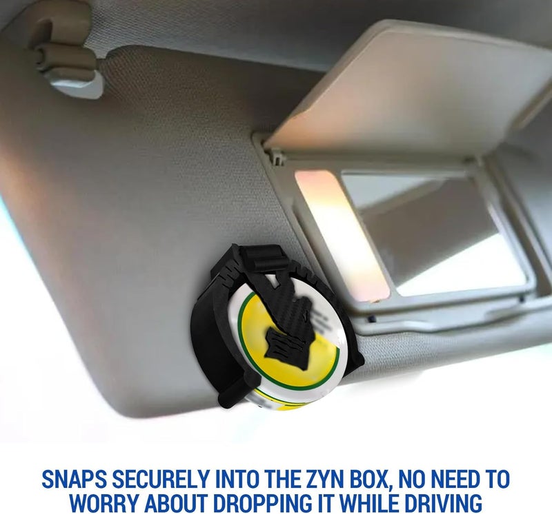 I3DIDEA Car Visor Clip Holder for ZYN，Suitable for cans of 2.75"*0.78",Universal high-Temperature Resistant Sun Visor Accessories for Bag cansInterior Car Accessories for Organization(ape) - Image 3